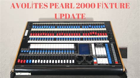 avolites fixture library update